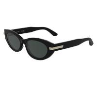 Calvin Klein Donna Calvin Klein CK25502S N 001 Occhiali da sole Acetato Nero Cat Eye Normale