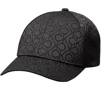 Calvin Klein Donna Cappellino Monogram Jacquard con Logo, Nero (CK Black Mono Jacquard), Taglia Unica