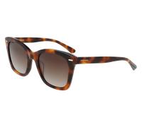 Calvin Klein Donna CK21506S 240 Occhiali da sole Acetato Havana Marrone Squadrata Normale Normale