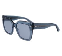 Calvin Klein Donna CK23508S 435 Occhiali da sole Acetato Blu Grigio Squadrata Normale Normale