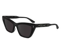 Calvin Klein Women's Sunglasses CK24505S - Striped Grey with Solid Smoke Lens