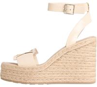 Calvin Klein Donna Espadrillas Wedge con Cinturino alla Caviglia, Blu (Light Cashew), 40