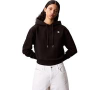 Calvin Klein LS Archive Terry Po Hood Lv047C224G Felpe, Black (Black), S Donna