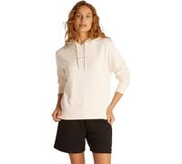 Calvin Klein Donna Felpa Monologo con Cappuccio, Rosa (Silver Peony), XS