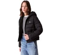 Calvin Klein Donna Giacca Imbottita Lightweight Puffer con Cappuccio, Nero (Black), XXS