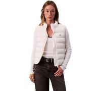 Calvin Klein Donna Gilet Lightweight Quilted con Zip, Beige (Tofu), XS