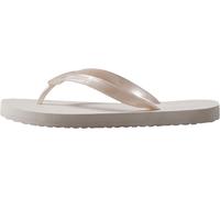 Calvin Klein Donna Infradito Tpu Metallic Flip Flops, Grigio (Silver), 37