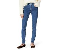 Calvin Klein Donna Jeans High Rise Skinny Fit, Blu (Denim Medium), 26W/30L