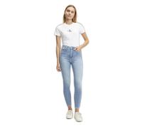 Calvin Klein Donna Jeans Mid Rise Skinny Fit, Blu (Denim Light), 26W/34L