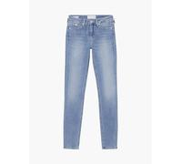 Calvin Klein Donna Jeans Mid Rise Skinny Fit, Blu (Denim Light), 30W/30L