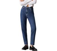 Calvin Klein Donna Jeans Mid Rise Skinny Fit, Blu (Denim Light), 32W/34L