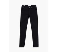 Calvin Klein Jeans Mid Rise Skinny J20J221582 Pantaloni, Denim (Denim Black), 27W / 34L Donna