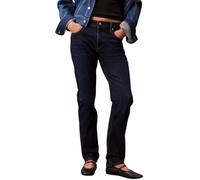 Calvin Klein Donna Jeans Slim Blue Orbit Vita Media, Blu (Blue Orbit), 27W