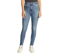 Calvin Klein Donna Jeans Super Skinny Ankle Vita Alta, Blu (Denim Light), 26W