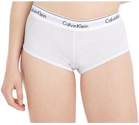 Calvin Klein Donna Pantaloncini Hipster Cotone Elasticizzato, Bianco (White), L