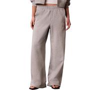 Calvin Klein Donna Pantaloni da Jogging French Terry Badge Logo in Cotone