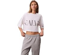 Calvin Klein Donna Pantaloni da Jogging Monologo French Terry con Vita Elastica