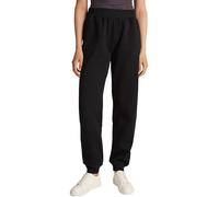 Calvin Klein Donna Pantaloni da Jogging Raised Embroidery CK Jog Pant Regular Fit, Nero (CK Black), XL