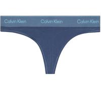 Calvin Klein Donna Perizoma Thong Elasticizzato, Blu (Dark Denim), XL