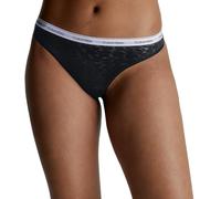 Calvin Klein Donna Perizoma Thong Intimo, Nero (Black), XXL