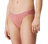 Calvin Klein Donna Perizoma Thong Intimo, Rosa (Red Grape), L