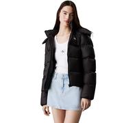 Calvin Klein Donna Piumino Down Short Puffer con Cappuccio, Nero (Ck Black), XXL