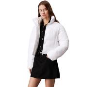 Calvin Klein Donna Piumino Matte Puffer Cropped Fit, Bianco (Bright White), XL