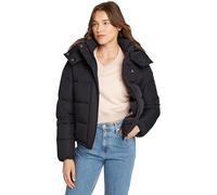 Calvin Klein Donna Piumino Matte Short Puffer con Cappuccio, Nero (Ck Black), 3XL