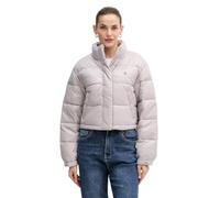 Calvin Klein Donna Piumino Shine Corto, Grigio (Gull Gray), M