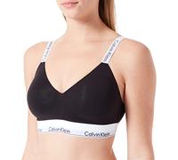 Calvin Klein Donna Reggiseno a Bralette Elasticizzato, Nero (Black), S