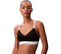 Calvin Klein Donna Reggiseno a Bralette Lightly Lined Fascia Elasticizzata, Nero (Black), XXS