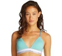 Calvin Klein Donna Reggiseno a Bralette Triangle Imbottitura Estraibile, Blu (Beau Blue), S