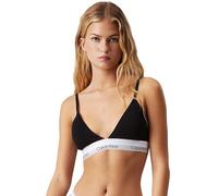 Calvin Klein Donna Reggiseno a Bralette Triangle Imbottitura Estraibile, Nero (Black), L