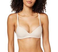 Calvin Klein Donna Reggiseno a Mezza Coppa Lift Elasticizzato, Beige (Beechwood), 1C