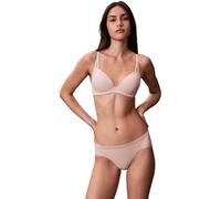 Calvin Klein Donna Reggiseno a Mezza Coppa Lift Elasticizzato, Beige (Beechwood), 1E