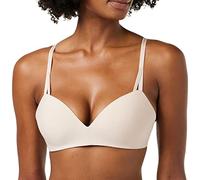 Calvin Klein Donna Reggiseno a Mezza Coppa Lift Elasticizzato, Beige (Beechwood), 5D