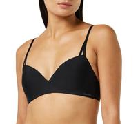 Calvin Klein Donna Reggiseno a Mezza Coppa Lift Elasticizzato, Nero (Black), 1B