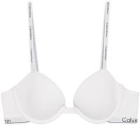 Calvin Klein - Icon Cotton Modal - Reggiseno T-shirt bra bianco in cotone e modal 1D