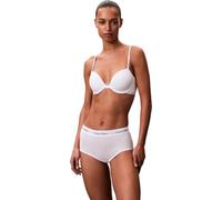 Calvin Klein Donna Reggiseno a Mezza Coppa Lightly Lined con Fascia con Logo, Bianco (White), 34B