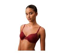 Calvin Klein Donna Reggiseno a Mezza Coppa Lightly Lined con Ferretto, Rosso (Syrah), 3B