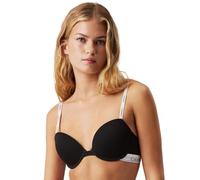 Calvin Klein Donna Reggiseno a Mezza Coppa Lightly Lined Elasticizzato, Nero (Black), 3C
