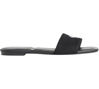 Calvin Klein Donna Sandali Square Canvas Bassi, Nero (Triple Black), 38