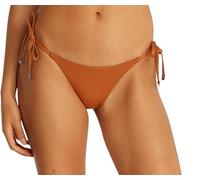 Calvin Klein Donna Slip Bikini Allacciatura Laterale String Side Tie Regolabile, Arancione (Sierra), XS