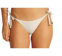 Calvin Klein Donna Slip Bikini Allacciatura Laterale String Side Tie Regolabile, Bianco (Chalk), M