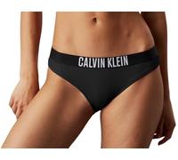 Calvin Klein Donna Slip Bikini con Fascia con Logo, Nero (Black), XS