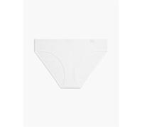 Calvin Klein Donna Slip Bikini Form Elasticizzato, Bianco (White), L