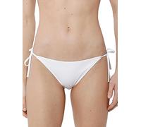 Calvin Klein Donna - Slip Bikini Intense Power Bianco con Fiocco Laterale - Taglia XS