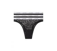 Calvin Klein Donna Slip Brasiliana Confezione da 3 Low-Rise Intimo