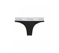 Calvin Klein Slip Brasiliana Donna Cotone Elasticizzato, Nero (Black), XL