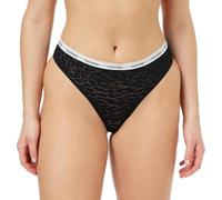 Calvin Klein Donna Slip Brasiliana Intimo, Nero (Black), M